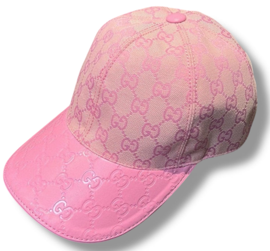 Pink Gucci canvas