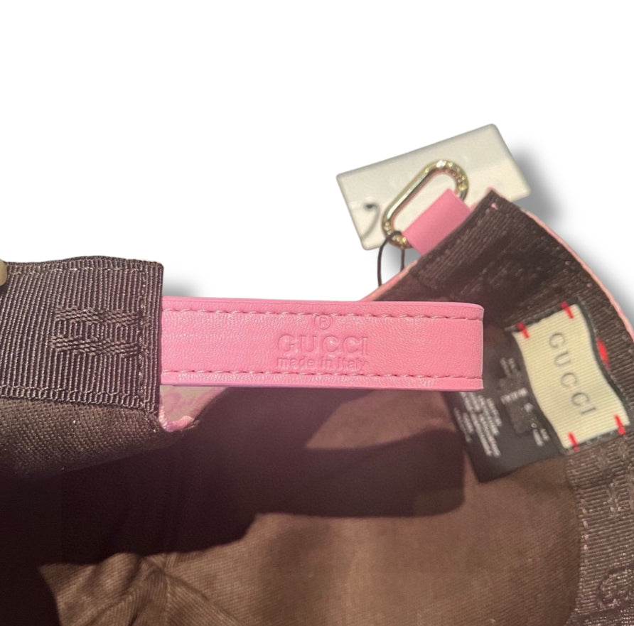 Pink Gucci canvas