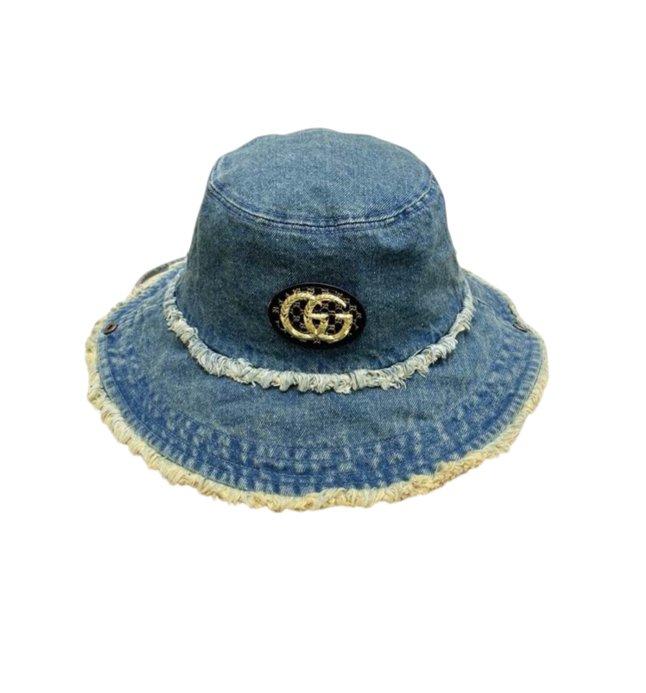GG Denim Bucket Hat