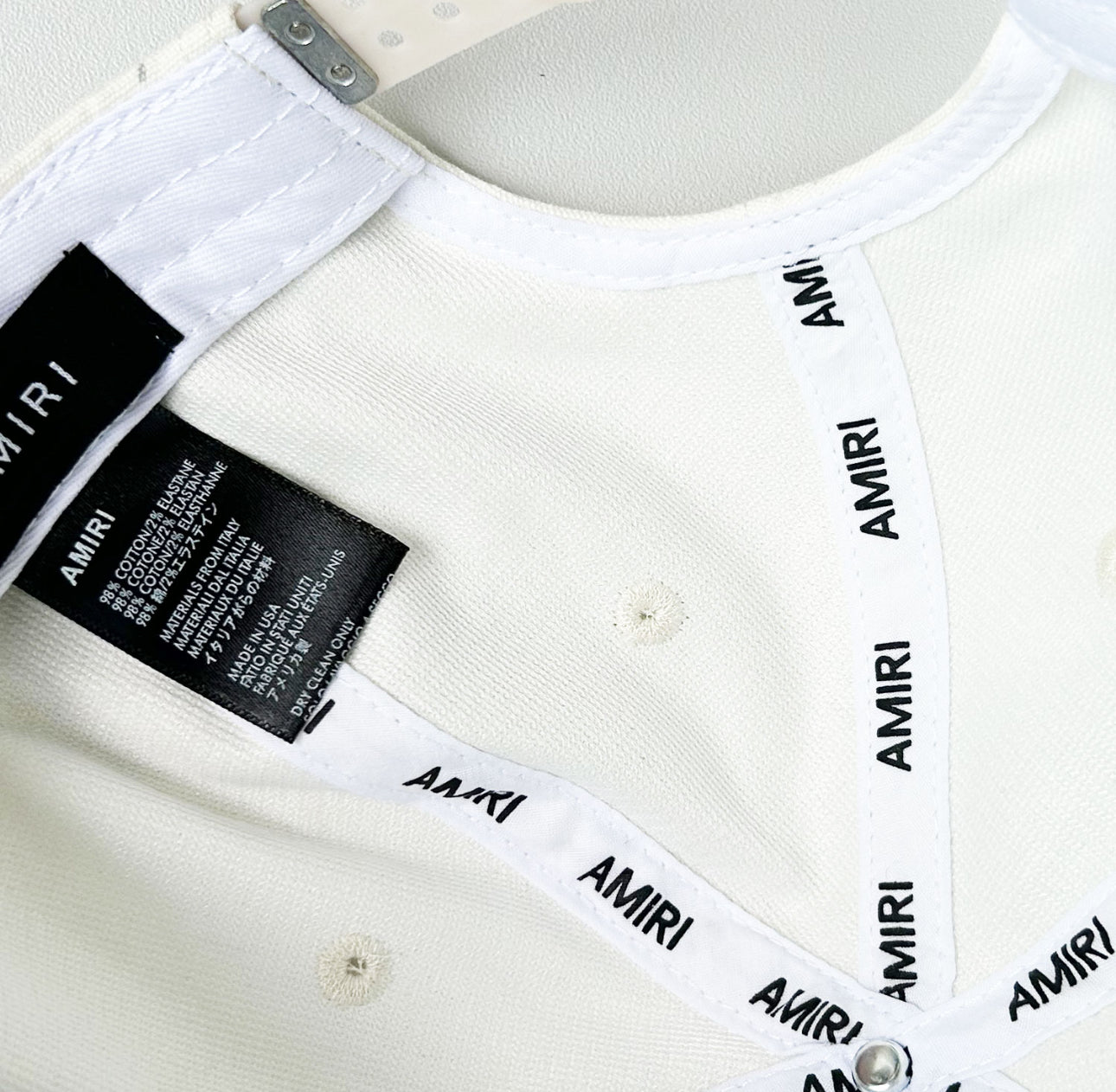 White amiri cap
