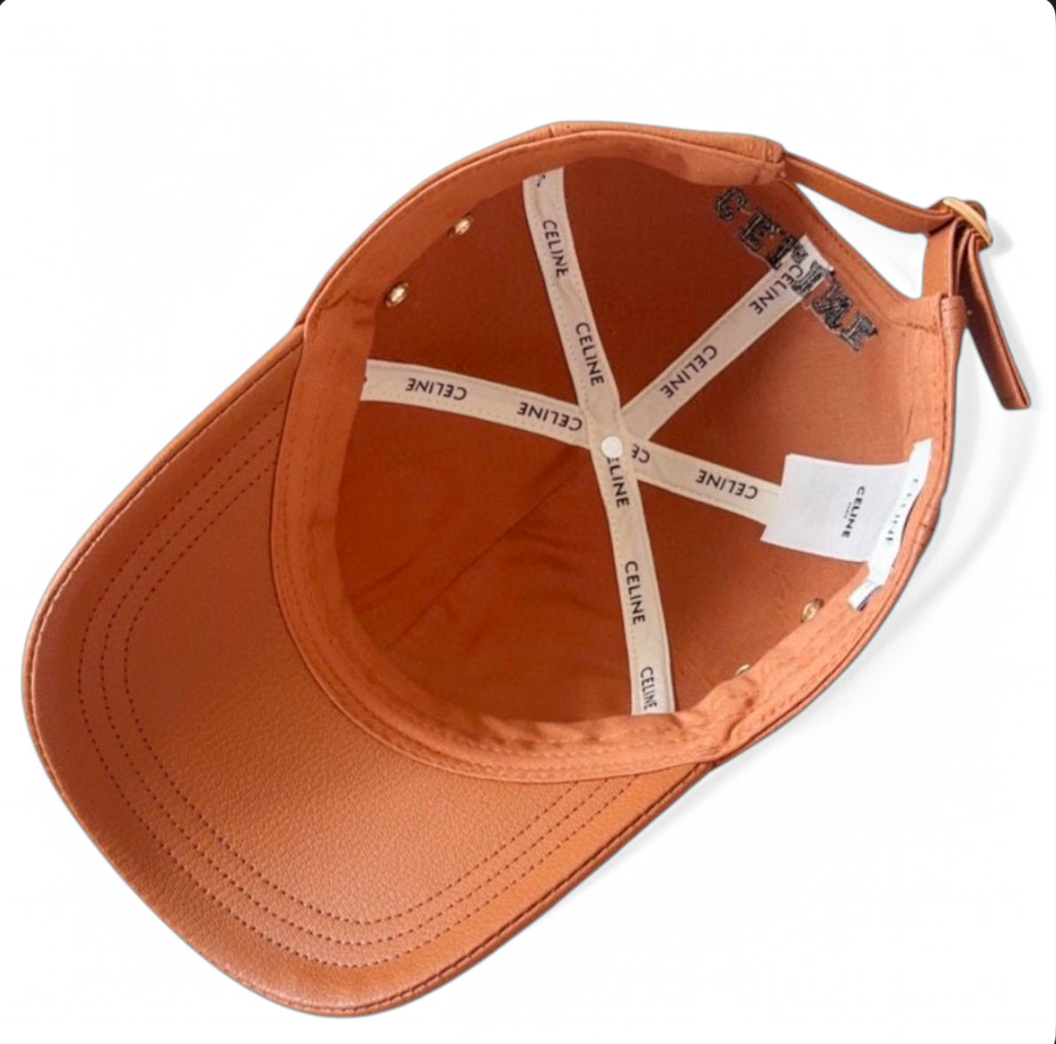 Celine Leather Cap