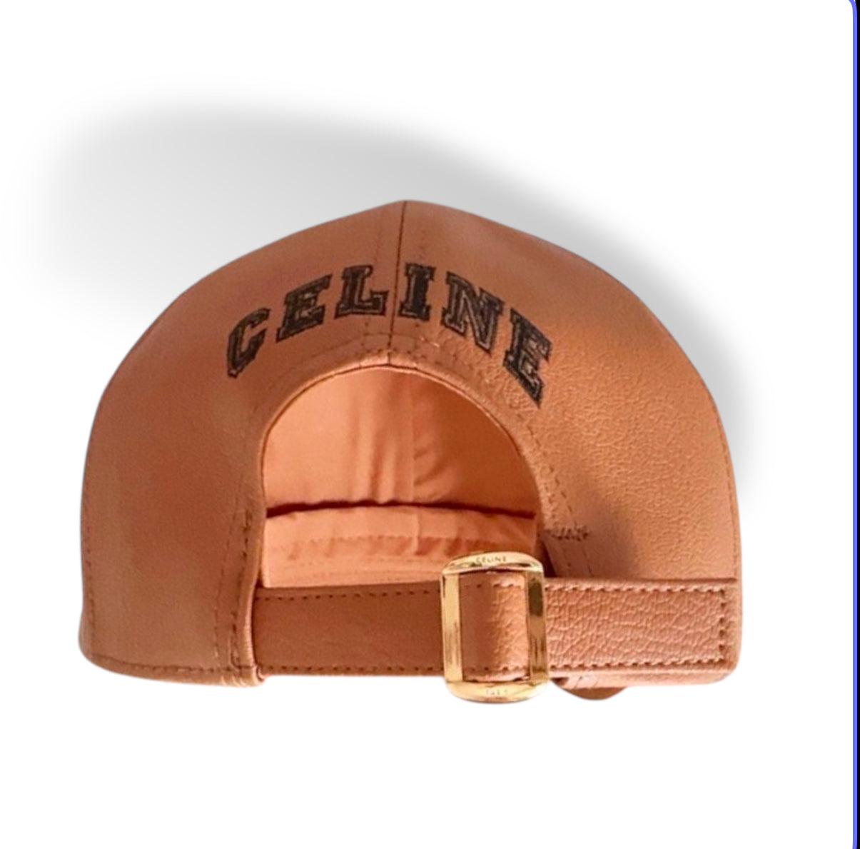 Celine Leather Cap