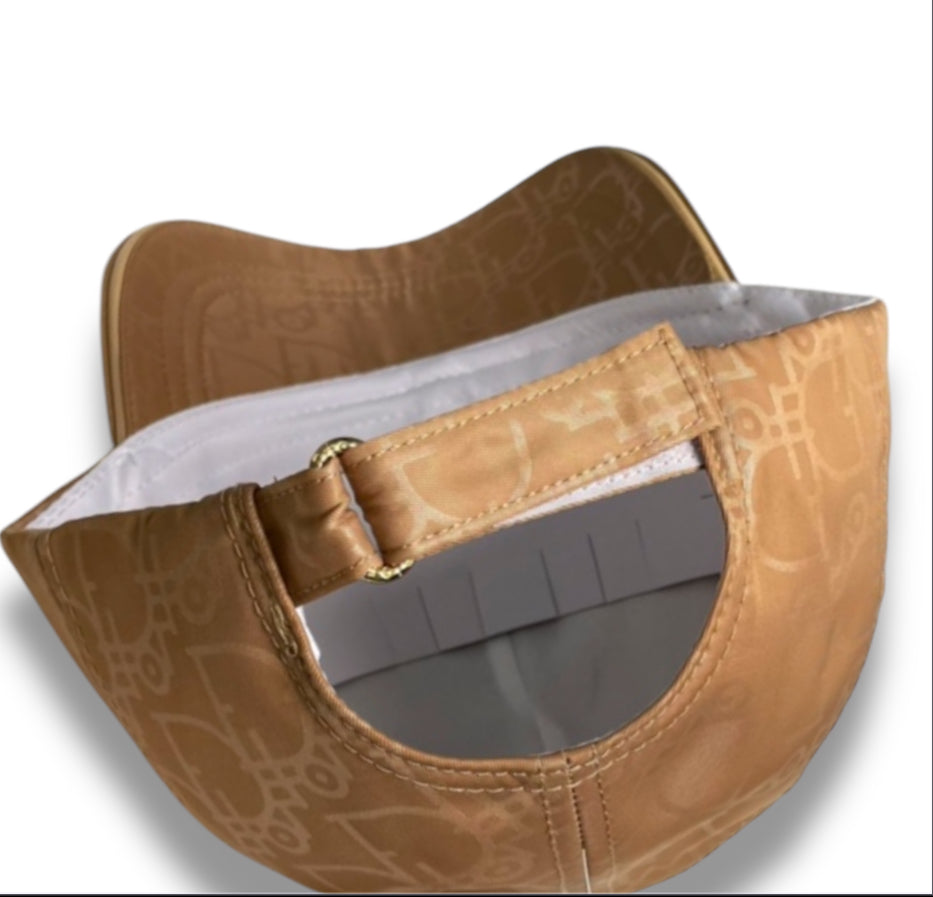 Brown Dior Oblique Cap