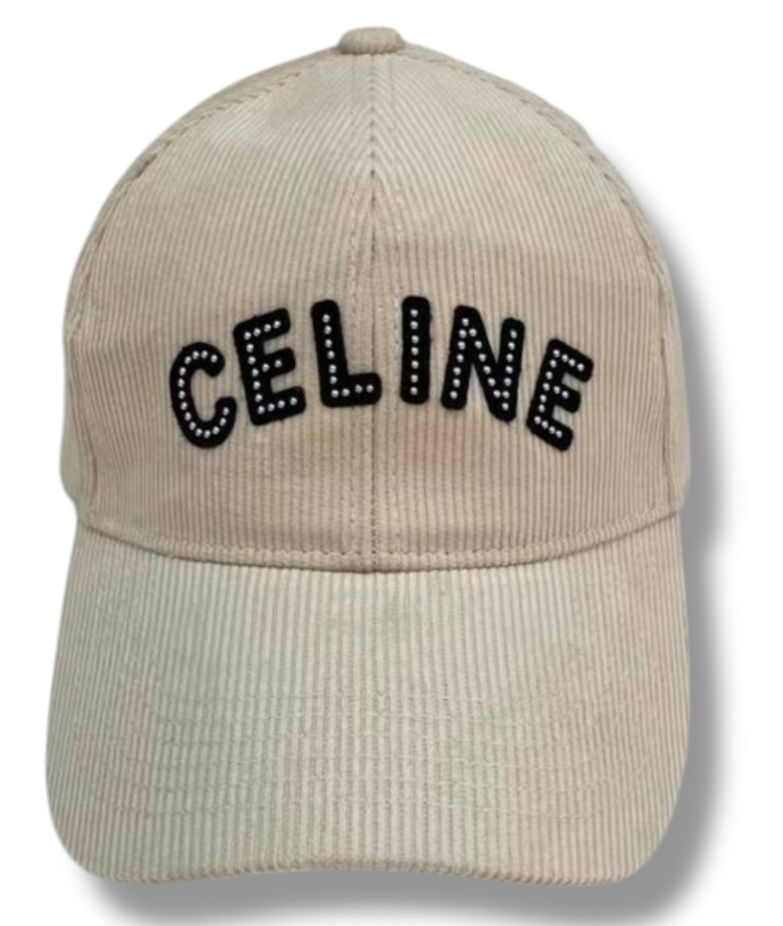 Celine Corduroy Cap