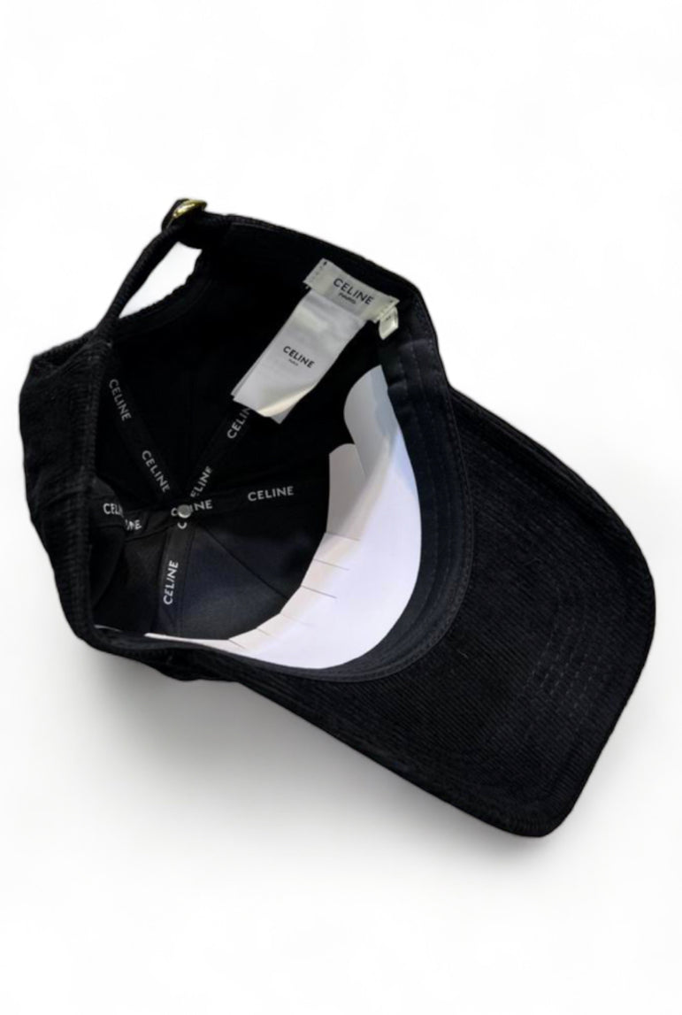 Celine corduroy cap