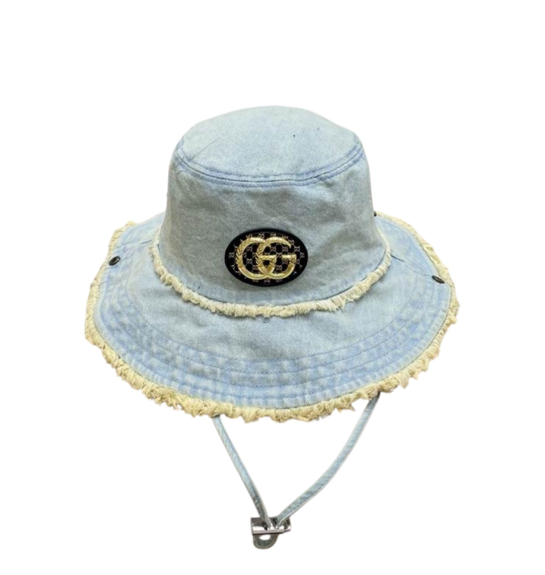 GG Denim Bucket Hat