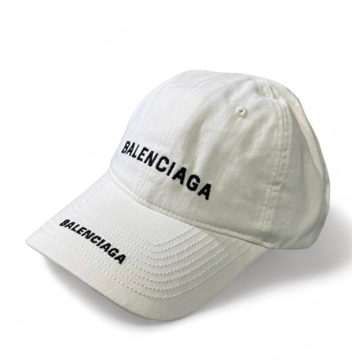 Balenciaga embroidered cap