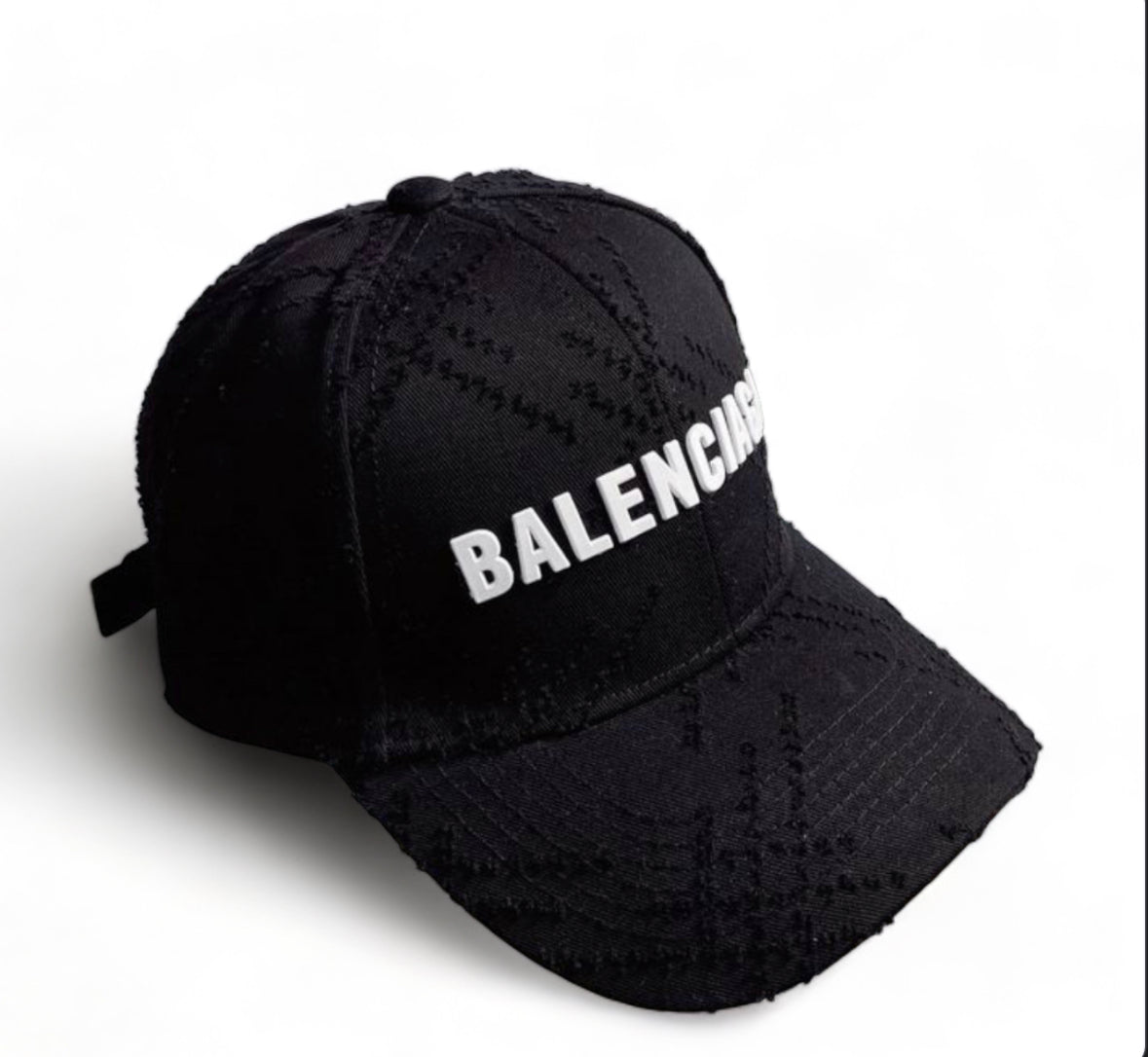 Balenciaga textured cap