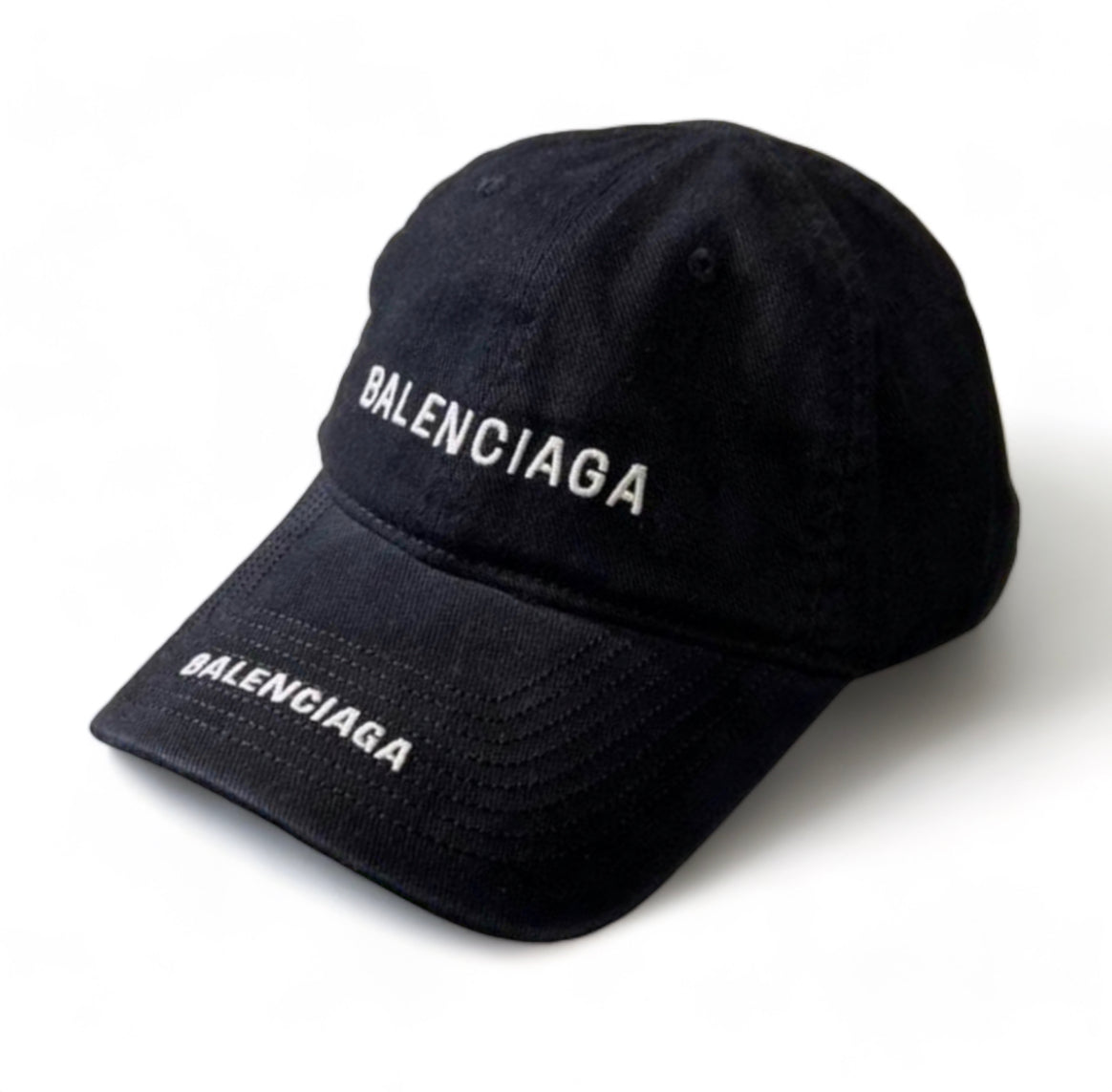 Balenciaga embroidered cap