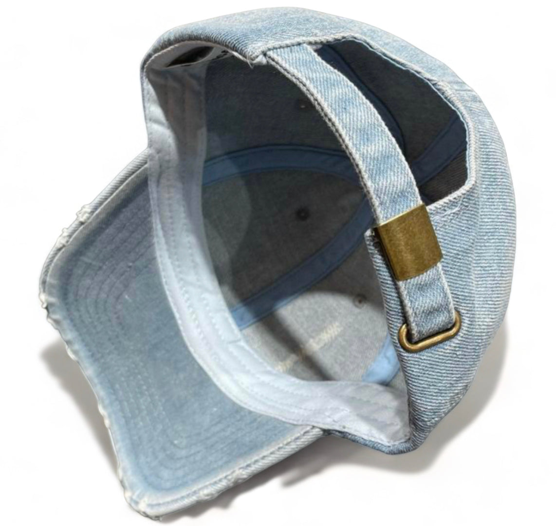 Balenciaga denim cap