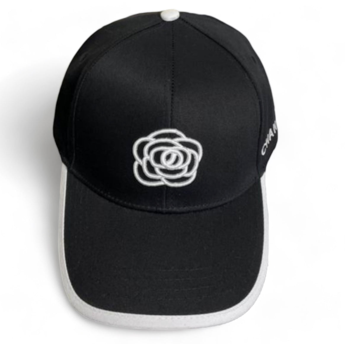 Chanel Flower Embroidered cap