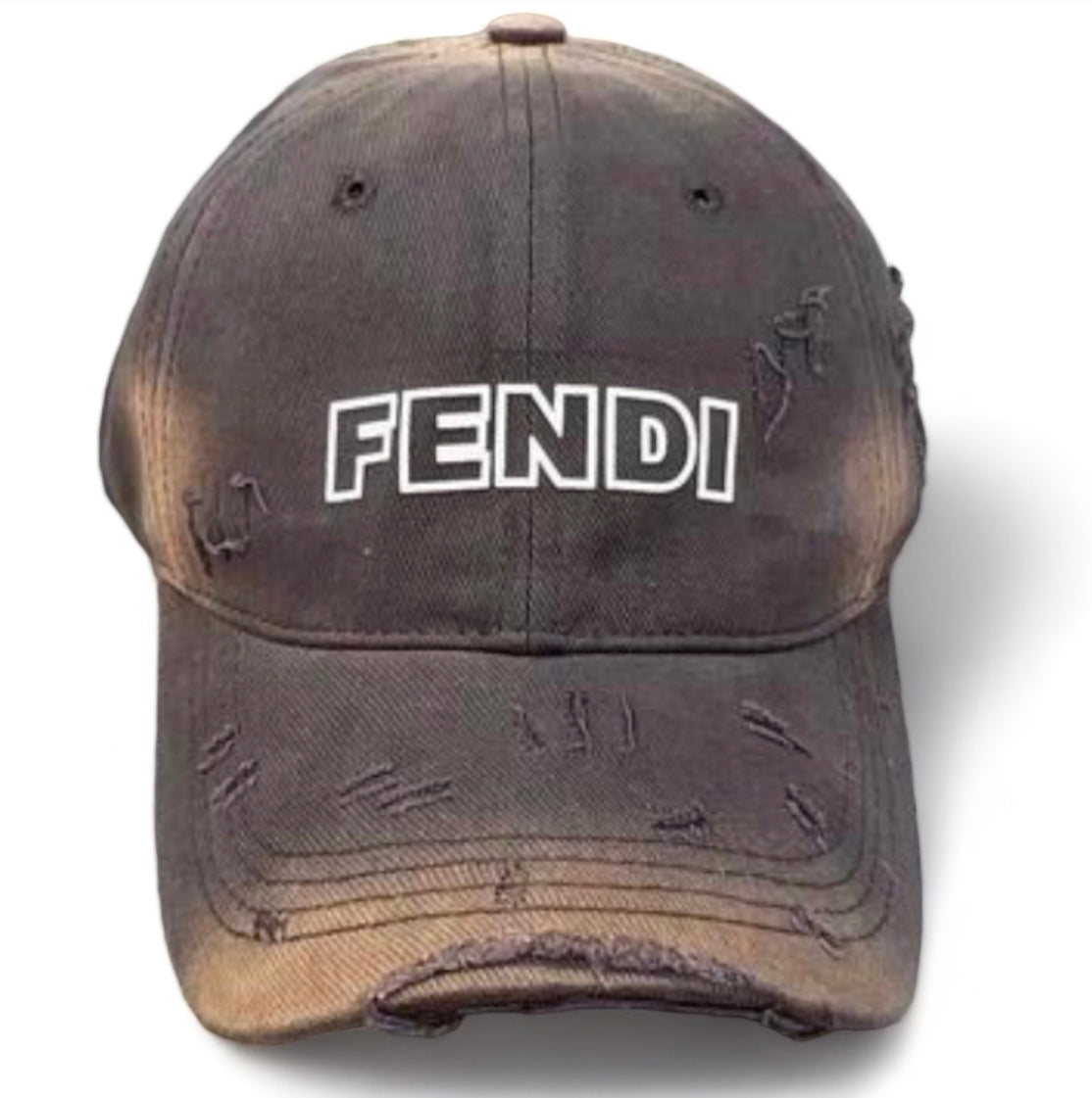 Fendi washed out cap