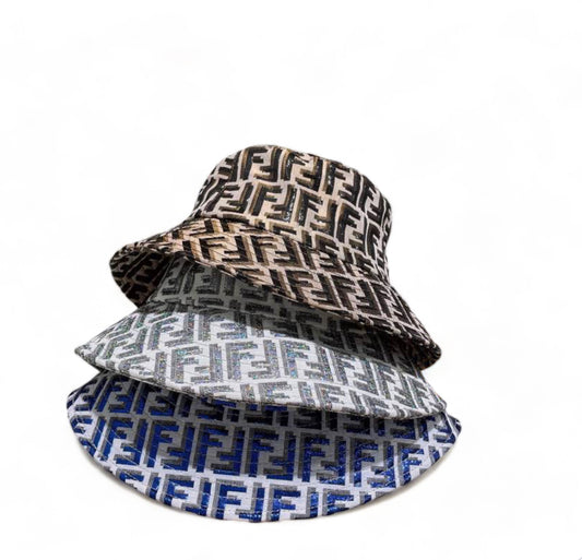 Fendi logo bucket hat