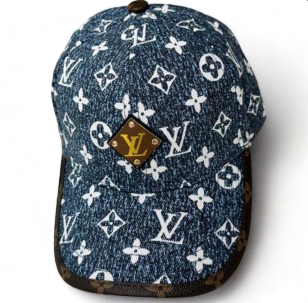 LV logo stamped cap