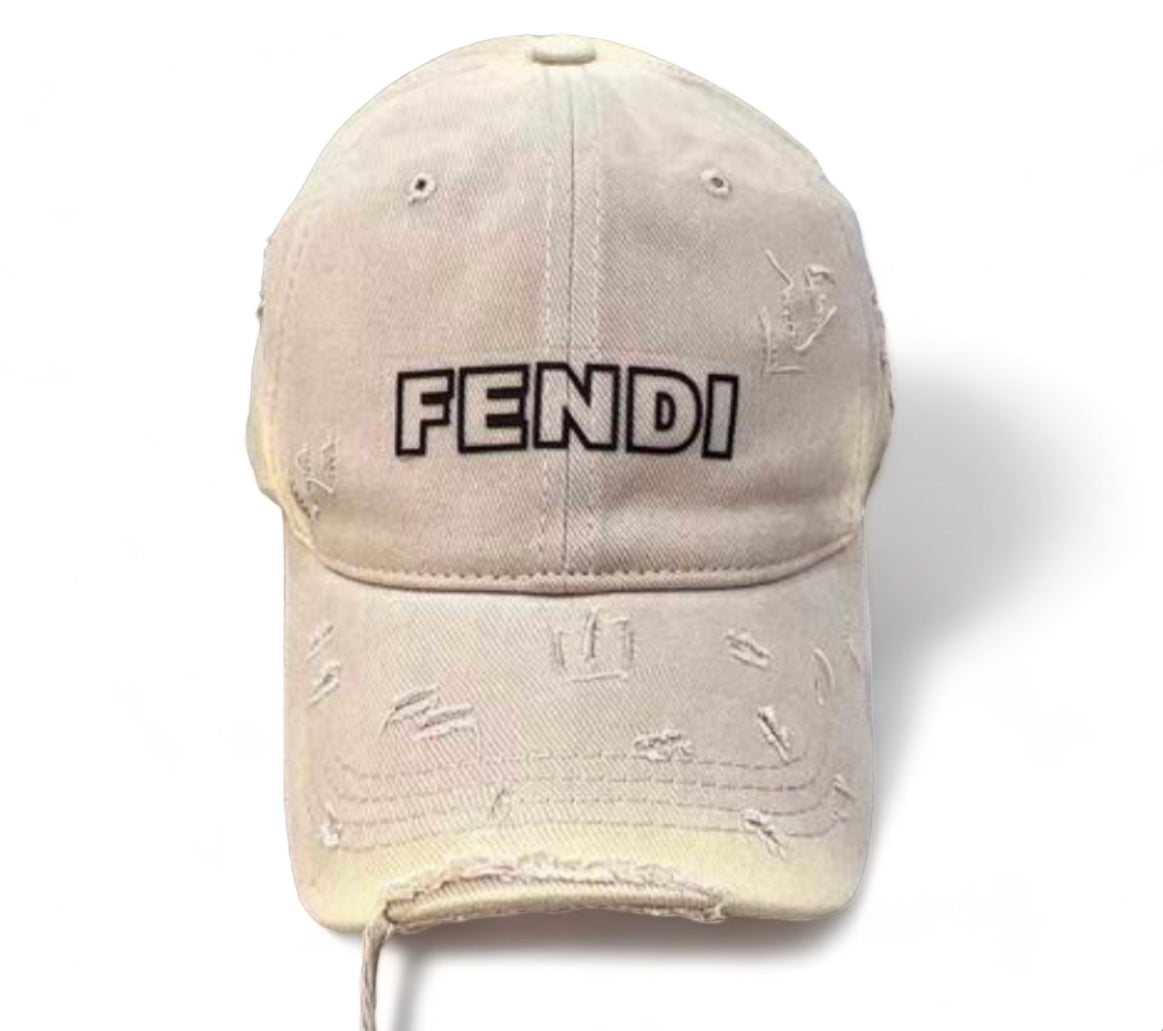 Fendi washed out cap