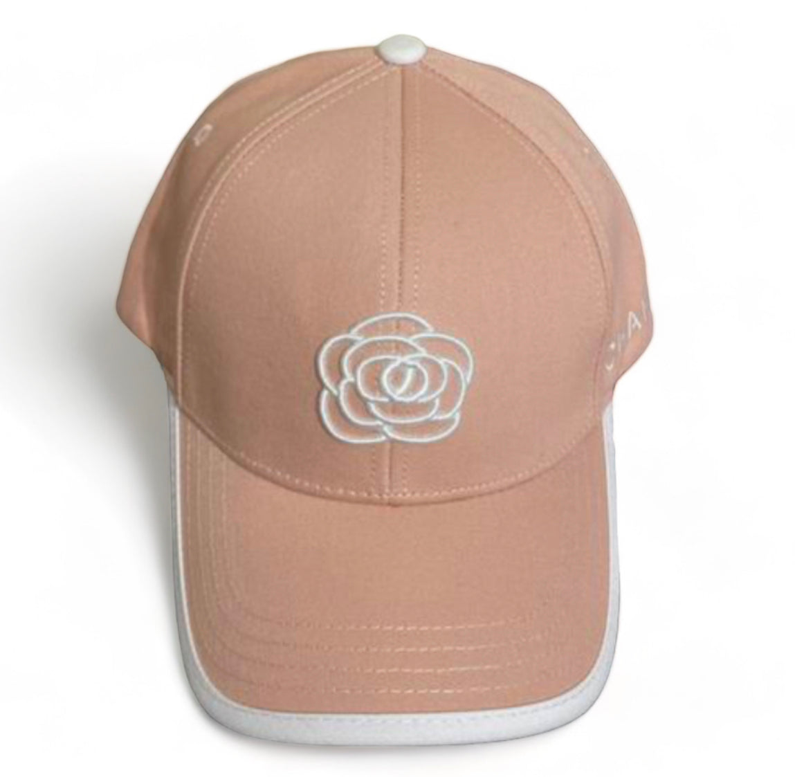 Chanel Flower Embroidered cap