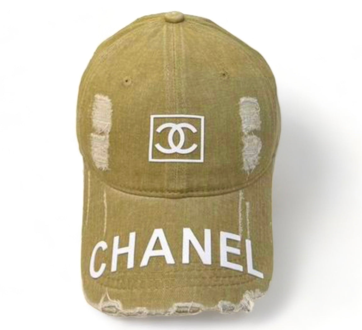 Chanel washed out cap