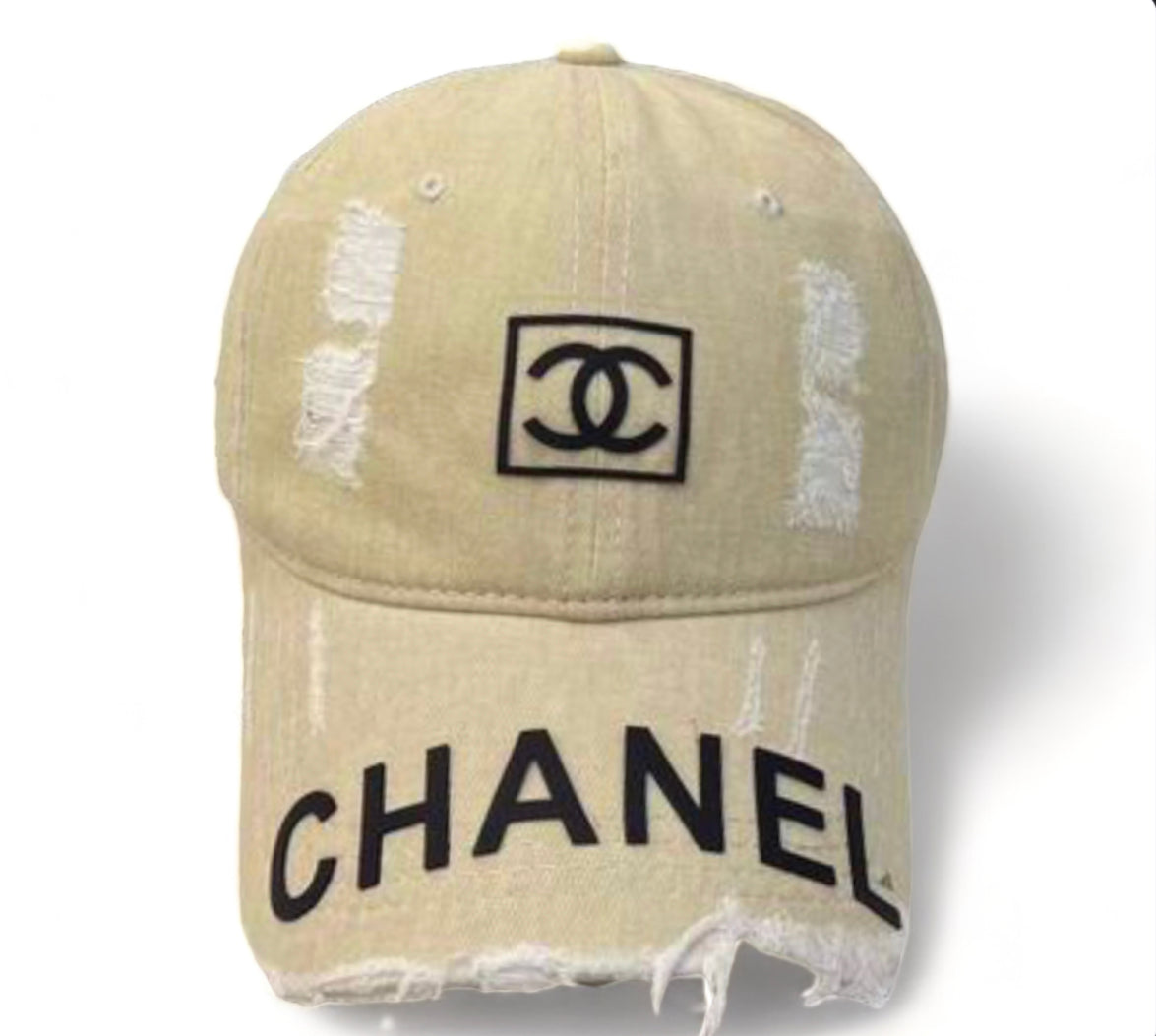 Chanel washed out cap