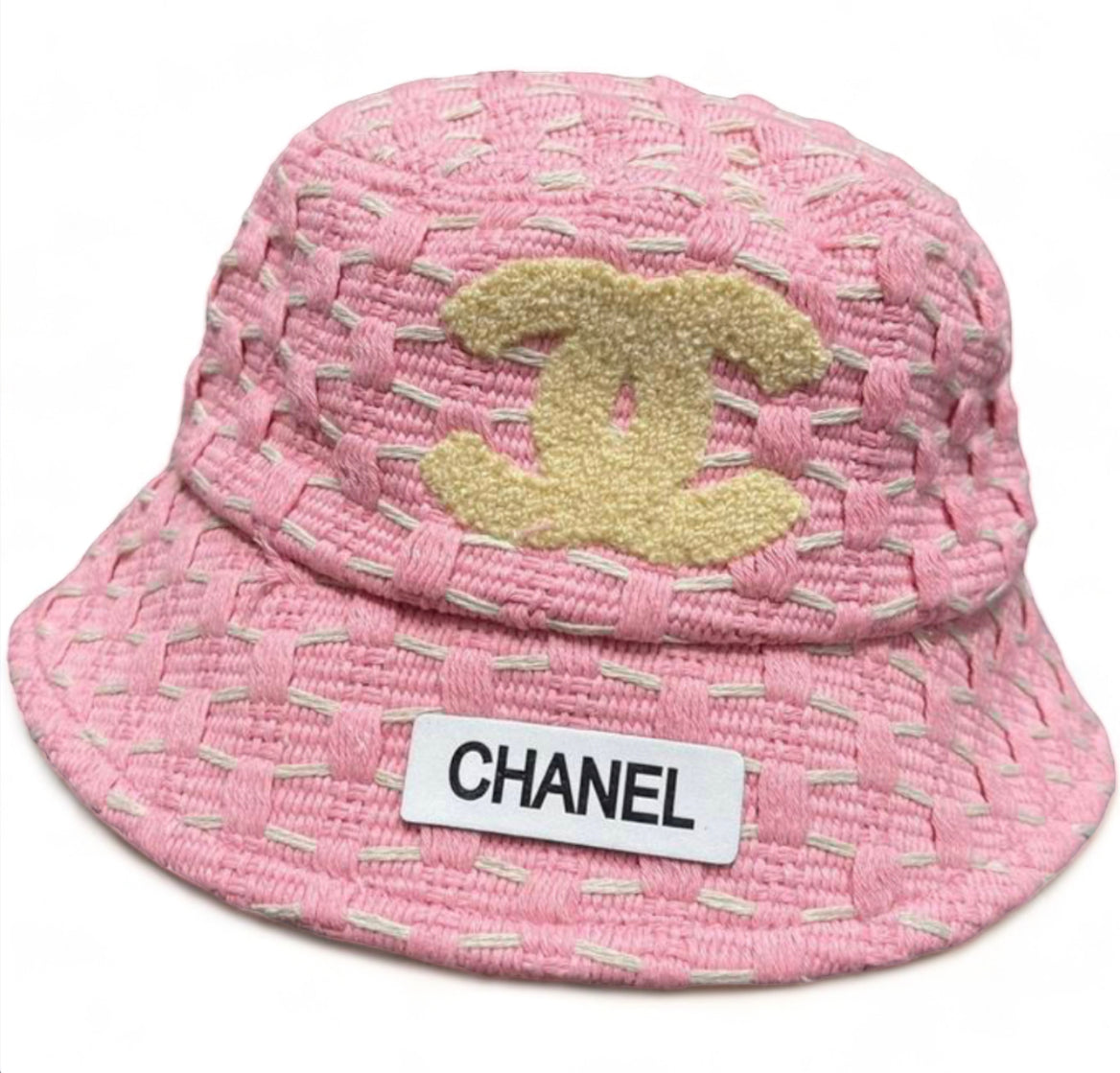 Chanel Embroidered bucket hat