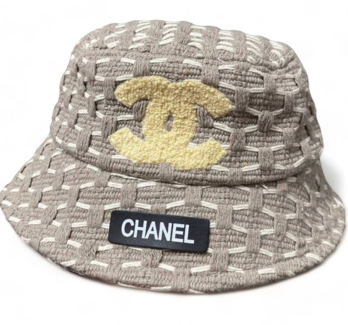 Chanel Embroidered bucket hat